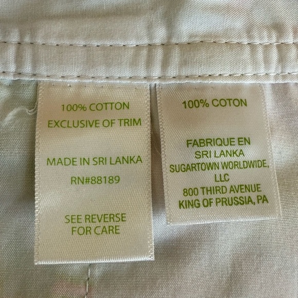 Lilly Pulitzer size 0 The Callahan‎ shorts 100% cotton Casa Banana resort - Picture 10 of 11